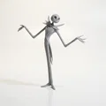 Mô hình 3D in ấn Jack Skellington (Phim & Truyền hình) - Thumbnail 1