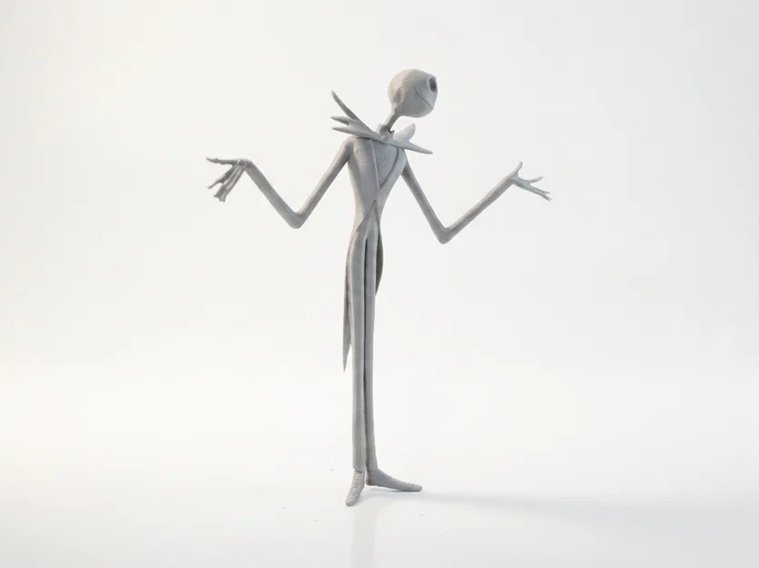 Mô hình 3D in ấn Jack Skellington (Phim & Truyền hình) - Image 2