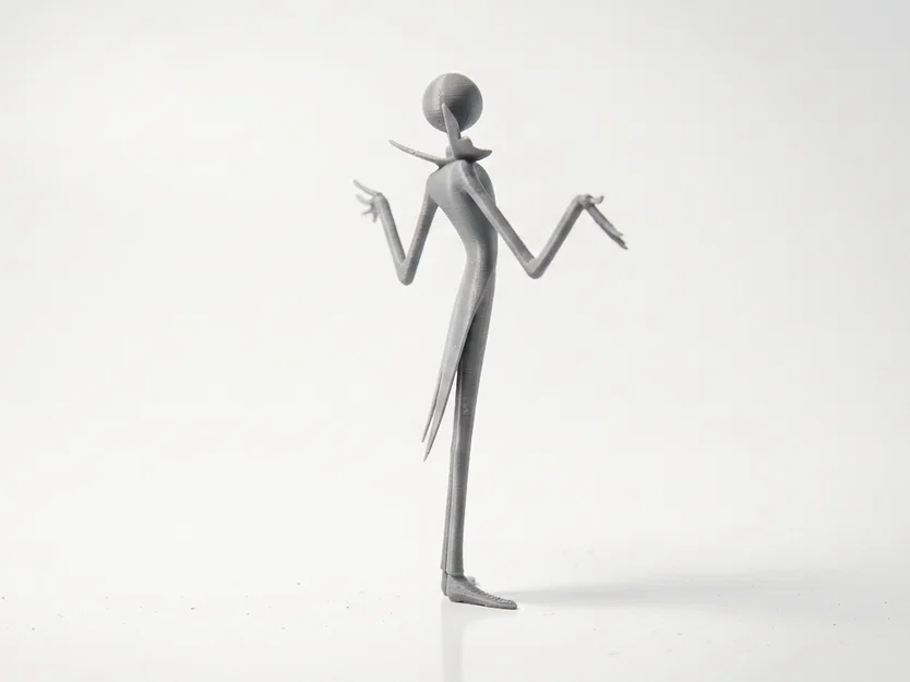 Mô hình 3D in ấn Jack Skellington (Phim & Truyền hình) - Image 3