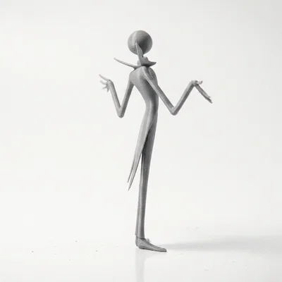 Mô hình 3D in ấn Jack Skellington (Phim & Truyền hình)