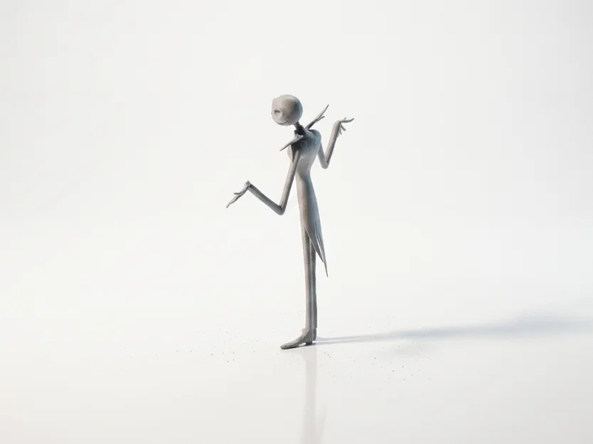 Mô hình 3D in ấn Jack Skellington (Phim & Truyền hình) - Image 4