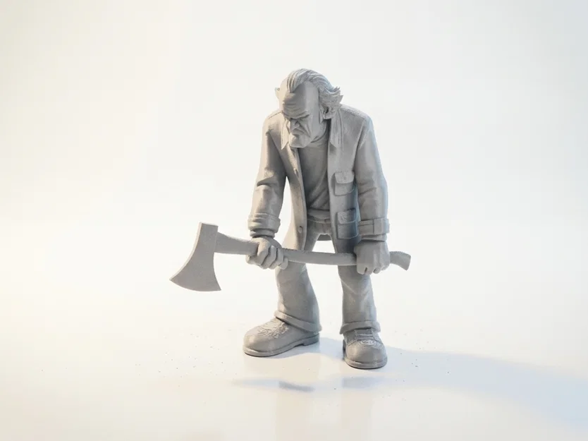Mô hình 3D in Jack Torrance - Phim kinh dị The Shining - Image 1