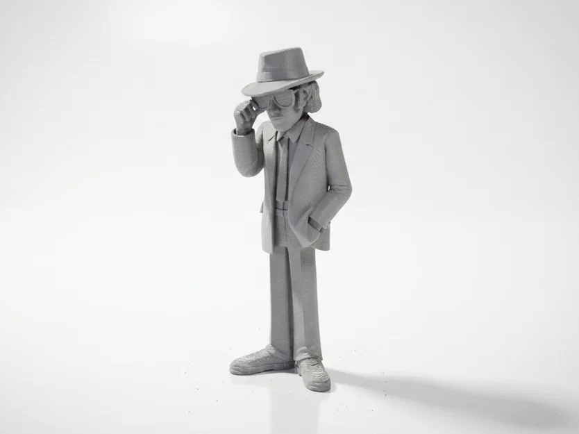 Mô hình Jake Blues - Nhân vật điện ảnh kinh điển, file in 3D - Image 1