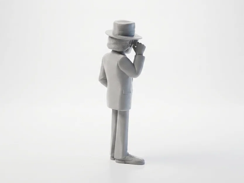 Mô hình Jake Blues - Nhân vật điện ảnh kinh điển, file in 3D - Image 3