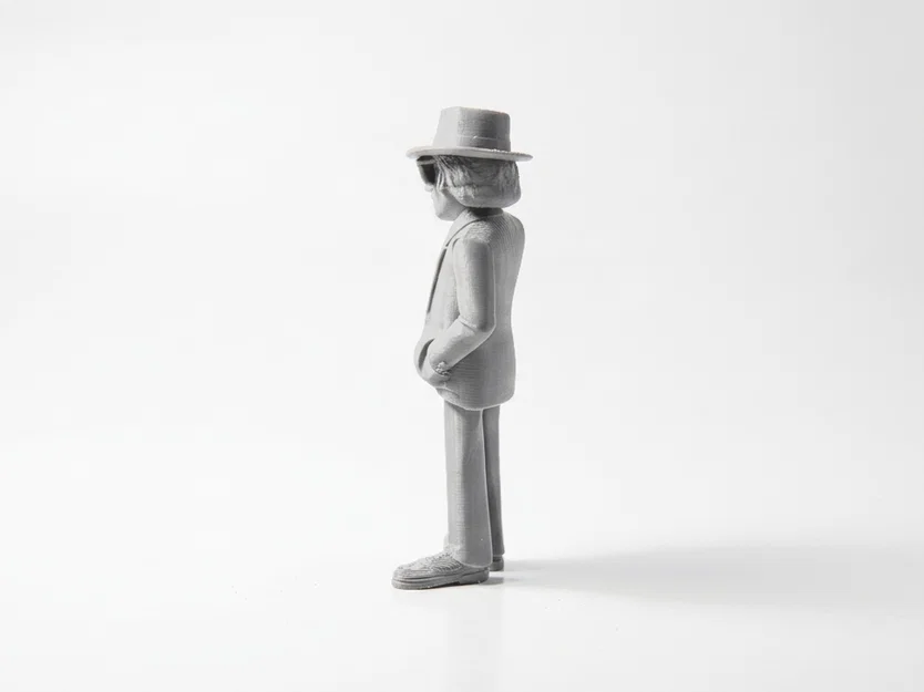 Mô hình Jake Blues - Nhân vật điện ảnh kinh điển, file in 3D - Image 4