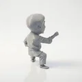 Mô hình 3D Thành Long võ thuật in ấn được - Thumbnail 3