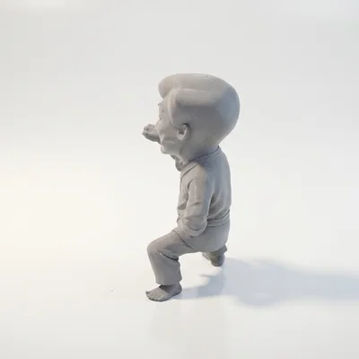 Mô hình 3D Thành Long võ thuật in ấn được
