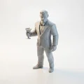 Mô hình 3D James Bond - Tượng nhân vật điện ảnh để bàn - Thumbnail 1