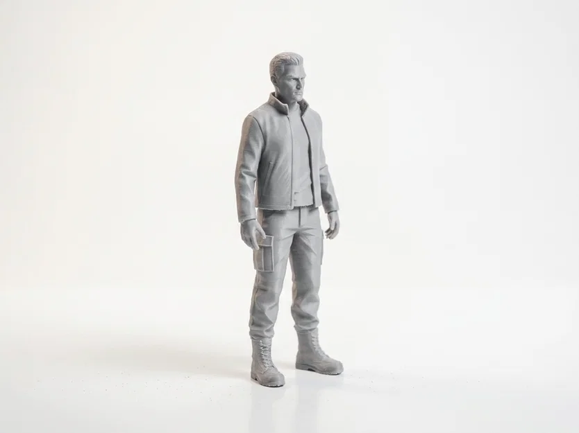 Mô hình in 3D James Bourne Action Figure - Image 2
