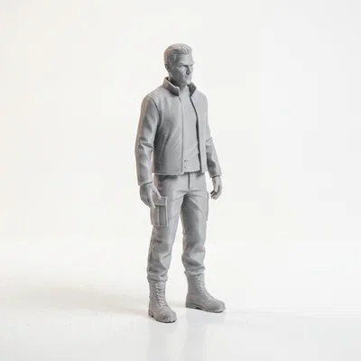 Mô hình in 3D James Bourne Action Figure
