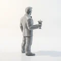 Mô hình 3D James Bond - Tượng nhân vật điện ảnh để bàn - Thumbnail 3