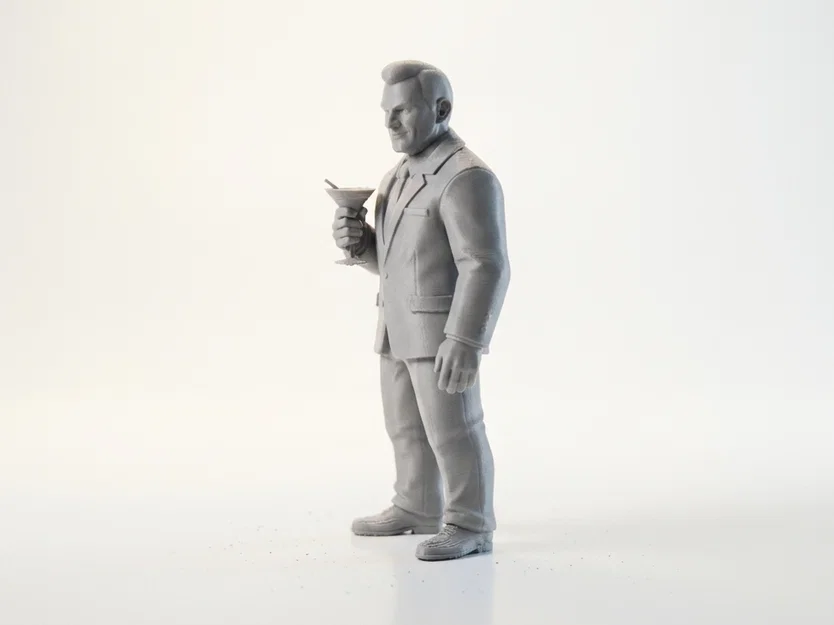 Mô hình 3D James Bond - Tượng nhân vật điện ảnh để bàn - Image 4