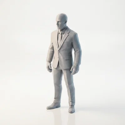 Mô hình 3D Jason Statham - Nhân vật phim hành động (STL)