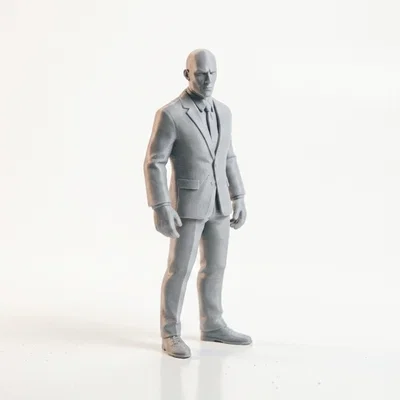 Mô hình 3D Jason Statham - Nhân vật phim hành động (STL)