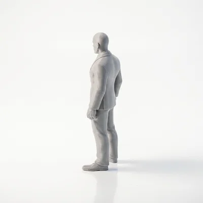 Mô hình 3D Jason Statham - Nhân vật phim hành động (STL)