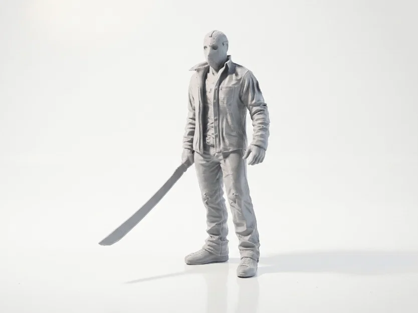 Mô hình Jason Voorhees từ phim kinh dị - File in 3D - Image 1