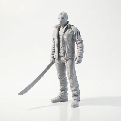 Mô hình Jason Voorhees từ phim kinh dị - File in 3D