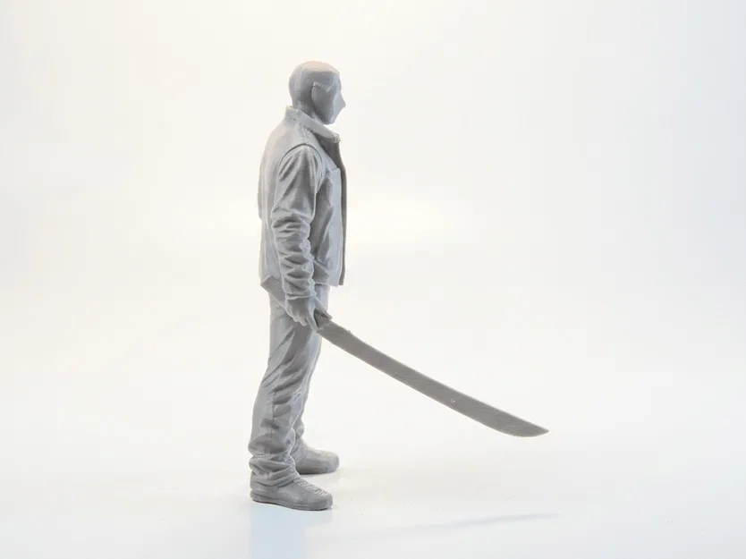 Mô hình Jason Voorhees từ phim kinh dị - File in 3D - Image 3