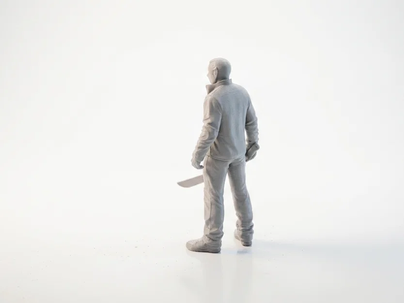 Mô hình Jason Voorhees từ phim kinh dị - File in 3D - Image 4