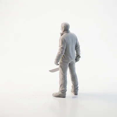 Mô hình Jason Voorhees từ phim kinh dị - File in 3D