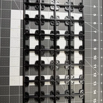 Tấm đế Gridfinity gắn phía trên cho Prusa Core One
