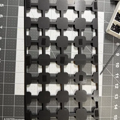 Tấm đế Gridfinity gắn phía trên cho Prusa Core One