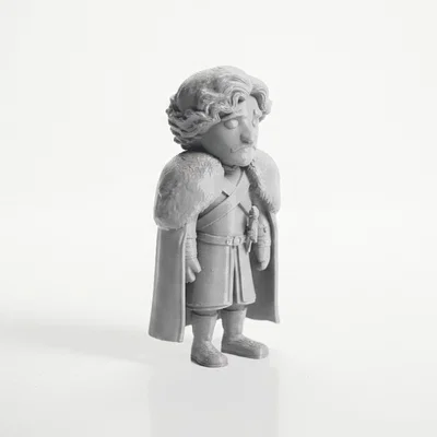 Mô hình 3D Jon Snow trong Game of Thrones - Bản in STL chất lượng cao