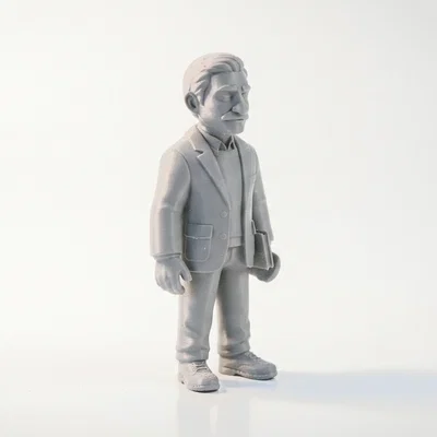 Mô hình 3D nhân vật John Watson - Vật phẩm sưu tầm dành cho fan phim ảnh