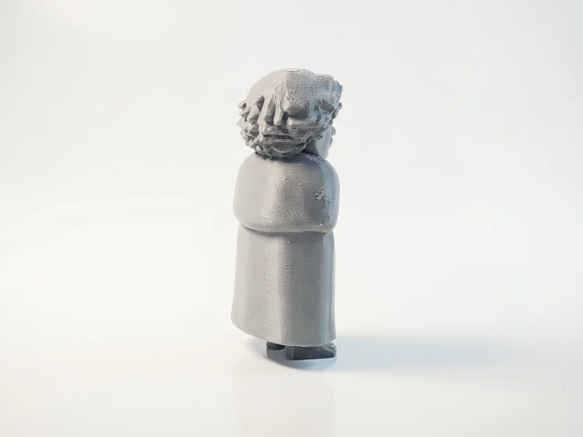 Mô hình 3D Jon Snow trong Game of Thrones - Bản in STL chất lượng cao - Image 3