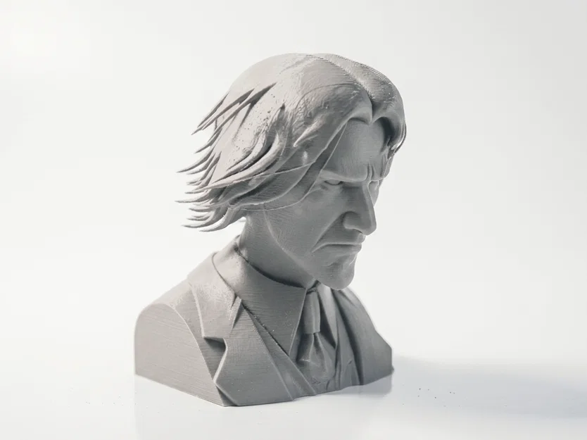 Mô hình Bust John Wick - Mẫu in 3D chủ đề điện ảnh - Image 2