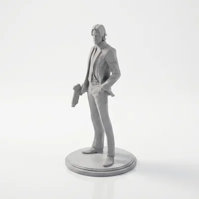 Mô hình John Wick - Tượng in 3D sưu tầm cho fan phim hành động