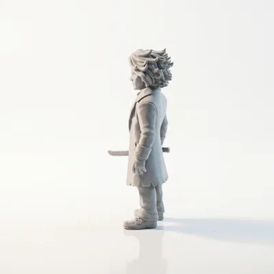 Mô hình Sweeney Todd - Nhân vật phim điện ảnh (File in 3D)