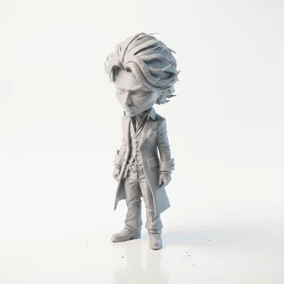 Mô hình nhân vật phim cách điệu in 3D (Stylized Character Figurine)