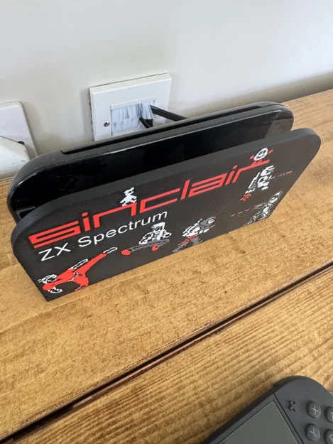 Mặt ốp/Cover cho Dock Switch 2 theo phong cách ZX Spectrum - Image 2
