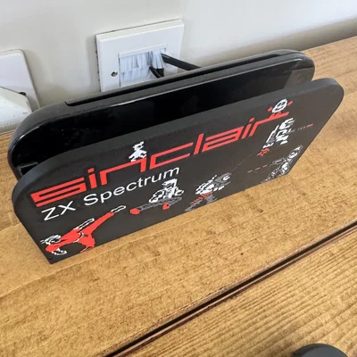 Mặt ốp/Cover cho Dock Switch 2 theo phong cách ZX Spectrum