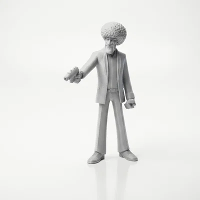 Mô hình 3D Jules Winnfield - Nhân vật huyền thoại trong phim Pulp Fiction