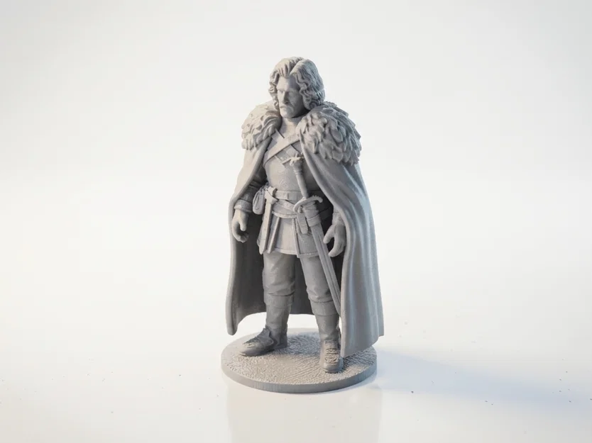 Mô hình Jon Snow trong Game of Thrones - Bản in 3D chất lượng cao - Image 1