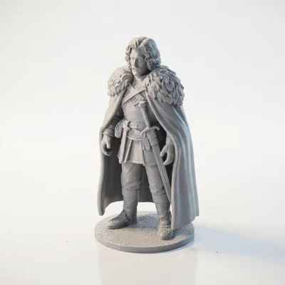 Mô hình Jon Snow trong Game of Thrones - Bản in 3D chất lượng cao