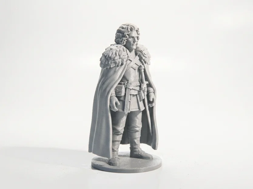 Mô hình Jon Snow trong Game of Thrones - Bản in 3D chất lượng cao - Image 2