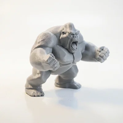 Mô hình King Kong Gorilla - Quái vật điện ảnh in 3D