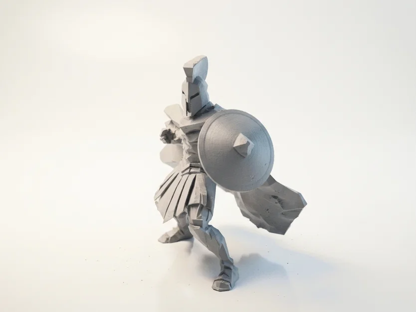Mô hình in 3D Vua Spartan Leonidas - Chiến binh huyền thoại - Image 1