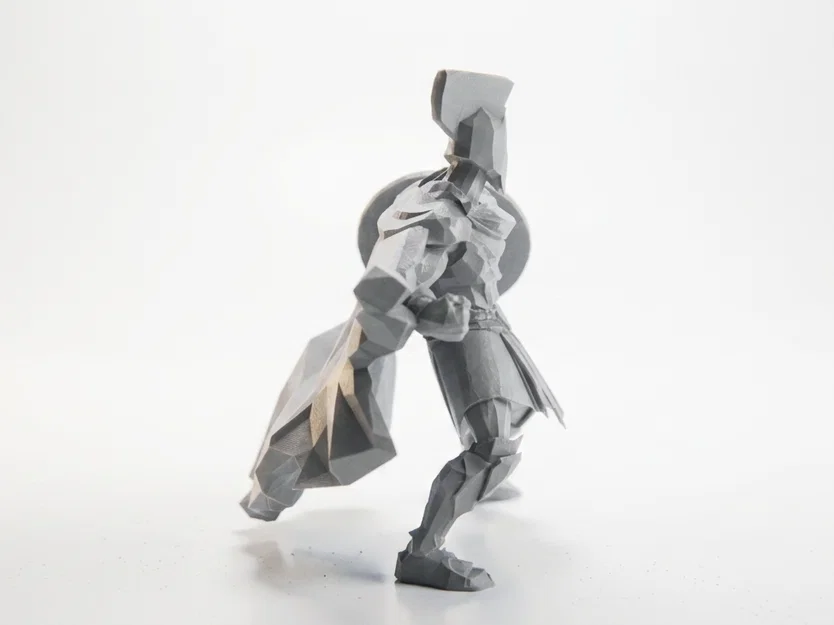 Mô hình in 3D Vua Spartan Leonidas - Chiến binh huyền thoại - Image 3