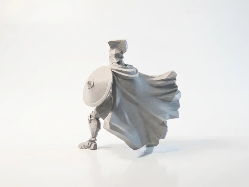 Mô hình in 3D Vua Spartan Leonidas - Chiến binh huyền thoại - Image 4