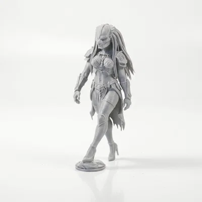 Mô hình 3D Lady Predator - Nữ chiến binh săn mồi cho phim & truyền hình