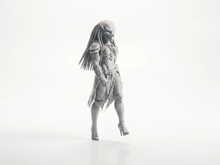 Mô hình 3D Lady Predator - Nữ chiến binh săn mồi cho phim & truyền hình - Image 2