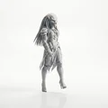Mô hình 3D Lady Predator - Nữ chiến binh săn mồi cho phim & truyền hình - Thumbnail 2