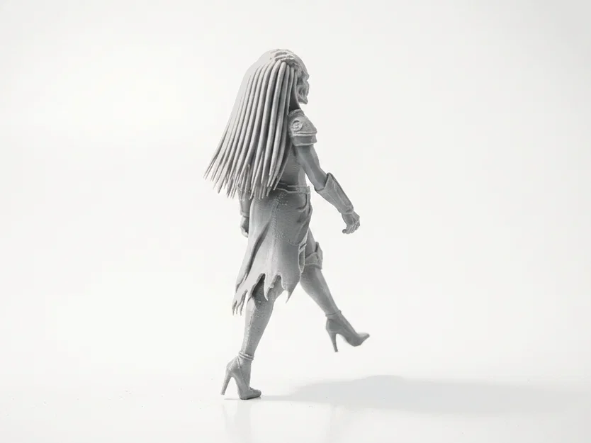 Mô hình 3D Lady Predator - Nữ chiến binh săn mồi cho phim & truyền hình - Image 3