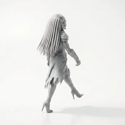 Mô hình 3D Lady Predator - Nữ chiến binh săn mồi cho phim & truyền hình