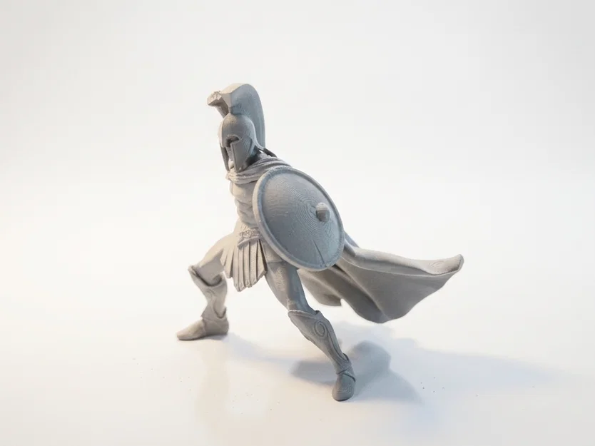 Mô Hình Tượng Vua Leonidas Chiến Binh Sparta In 3D - Image 1