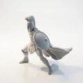 Mô Hình Tượng Vua Leonidas Chiến Binh Sparta In 3D - Thumbnail 1